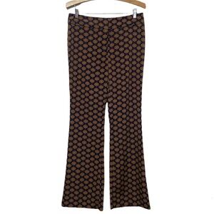 H&M Conscious Women's Trousers Size 8 Fit n’ Flare Boho Career Wear Professional